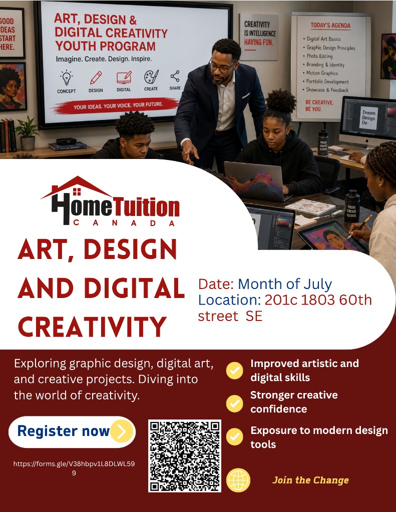 Art, Design and Digital Creativity flyer